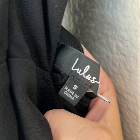 NWOT Striking Elegance Black Bow Backless Halter Maxi Dress - Picture 7 of 7